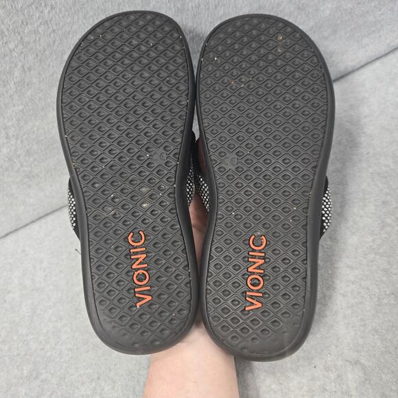 Vionic Flip Flop Tide With Rhinestones - Picture 4 of 8